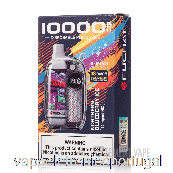 Vape Eletrônico [pacote Com 5] Sigelei Fuchai 10000 Descartável
